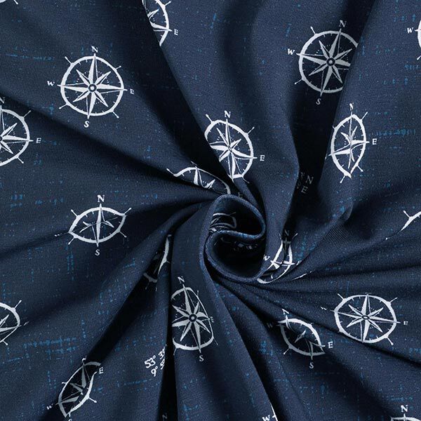 GOTS Katoenjersey Kompas | Tula – nachtblauw, image number 3