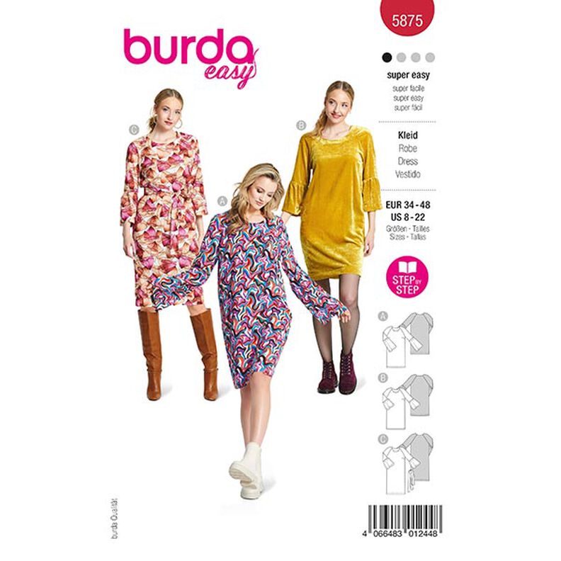 Jurk | Burda 5875 | 34-48,  image number 1