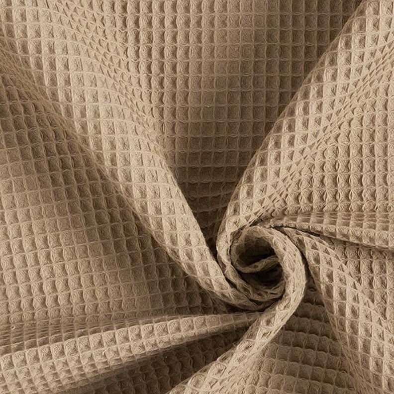 Wafelpiqué – beige,  image number 1