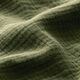 Mousseline/dubbel gehaakte stoffen – olijf,  thumbnail number 5