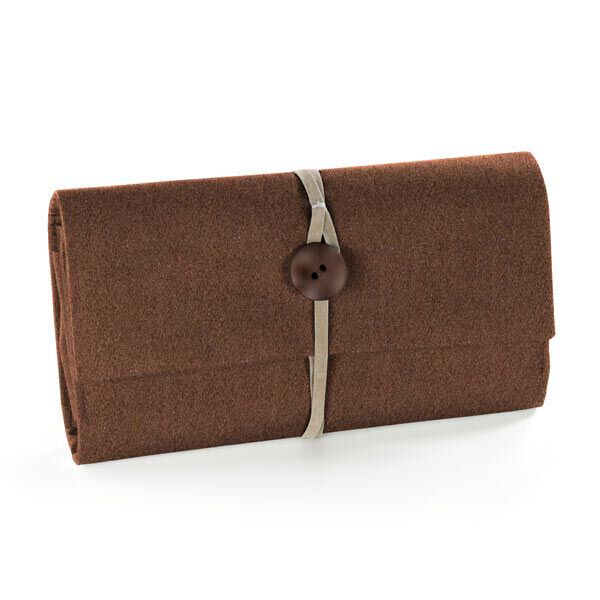 Vilt 90cm / 3mm dik – chocolade,  image number 4