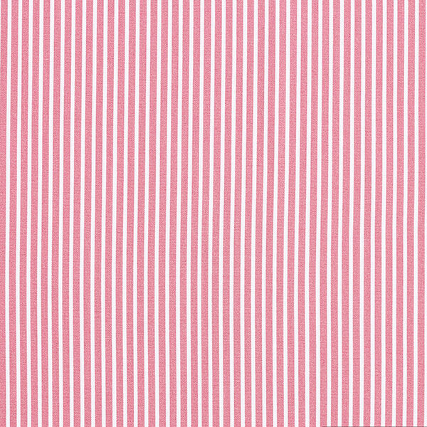 Katoenpopeline Strepen – roze/wit, image number 1