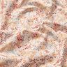 Katoenpopeline fijne herfsttakken | Katia Fabrics – natuur/karmijnrood,  thumbnail number 2