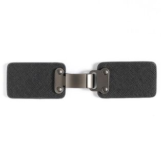 Duffelcoatsluiting modern - antraciet, 
