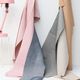 Decostof Jacquard Structuur effen – roze/wit,  thumbnail number 8
