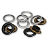 Oogjes met sluitringen [15 stuks | Ø 14 mm] | Prym – zwart/zilver metallic,  thumbnail number 2