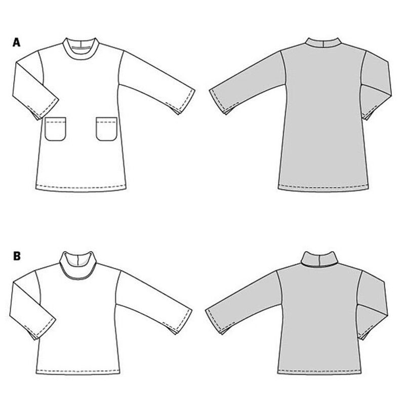 Plus-Size Jurk / Shirt | Burda 5866 | 44-54,  image number 8