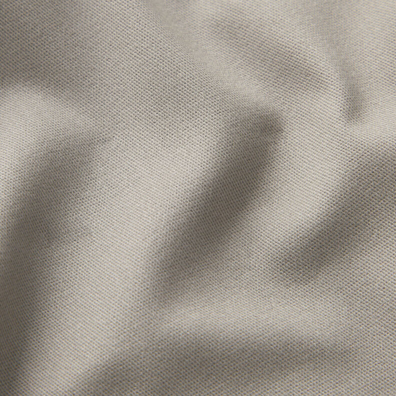 Katoenkeper Stretch – donkertaupe, image number 2