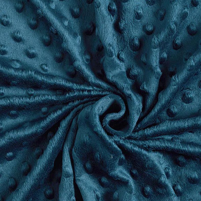 Gezellige fleece reliëfpunten – petroleum,  image number 3