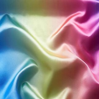 Polyestersatijn regenbogen kleurverloop, 