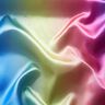 Polyestersatijn regenbogen kleurverloop,  thumbnail number 2
