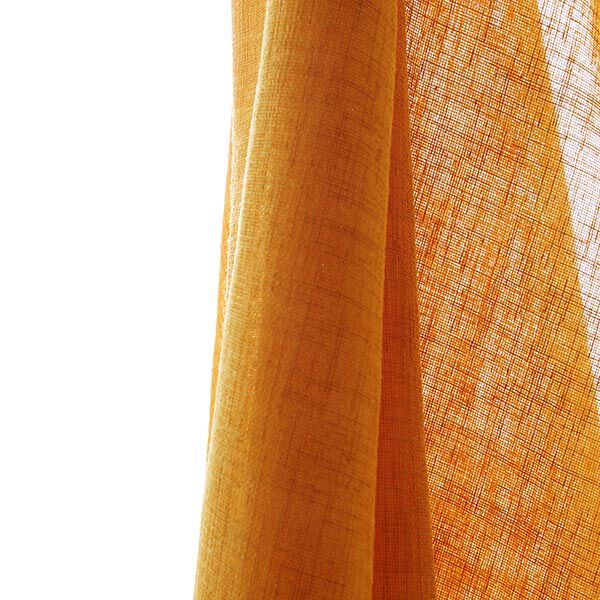 Vitragestof Voile Ibiza 295 cm – currygeel,  image number 4
