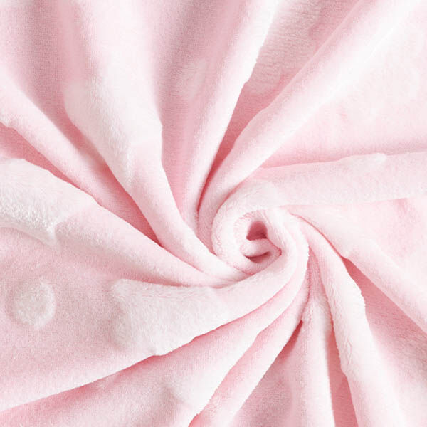 Gezellige fleece Sterren en bloemen – roos, image number 3