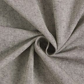 Decostof half panama Chambray gerecycled – zwart/wit, 