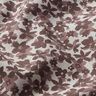 Katoenpopeline bloemenzee – taupe/bruin,  thumbnail number 2