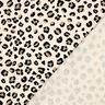 Sweatshirt geruwd Luipaardprint | Poppy Fabrics – creme/anemoon,  thumbnail number 4