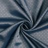Voeringstof Jacquard Vakjes en stippen – staalblauw,  thumbnail number 1