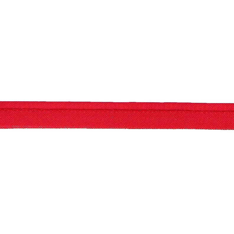 Paspelband Polycotton [10 mm] – rood,  image number 1