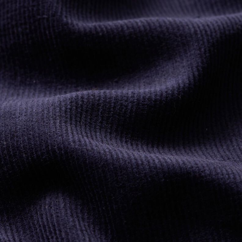 Fijnrib Stretch – marineblauw,  image number 2