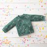 GOTS French Terry sommersweat Panda Digitaal printen – riet,  thumbnail number 6
