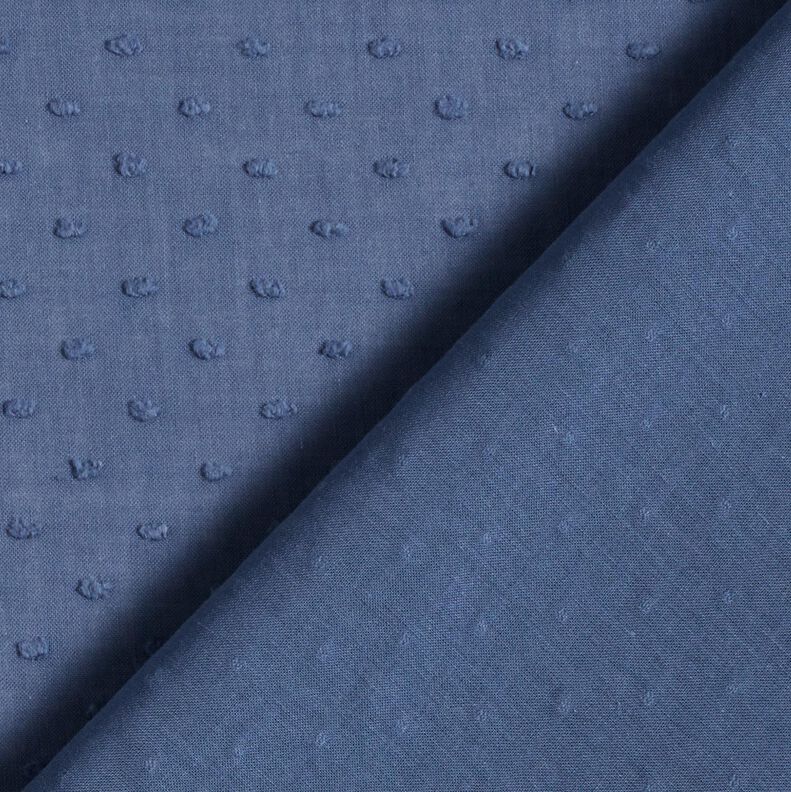 Katoenen batist Dobby – blauwgrijs, image number 3
