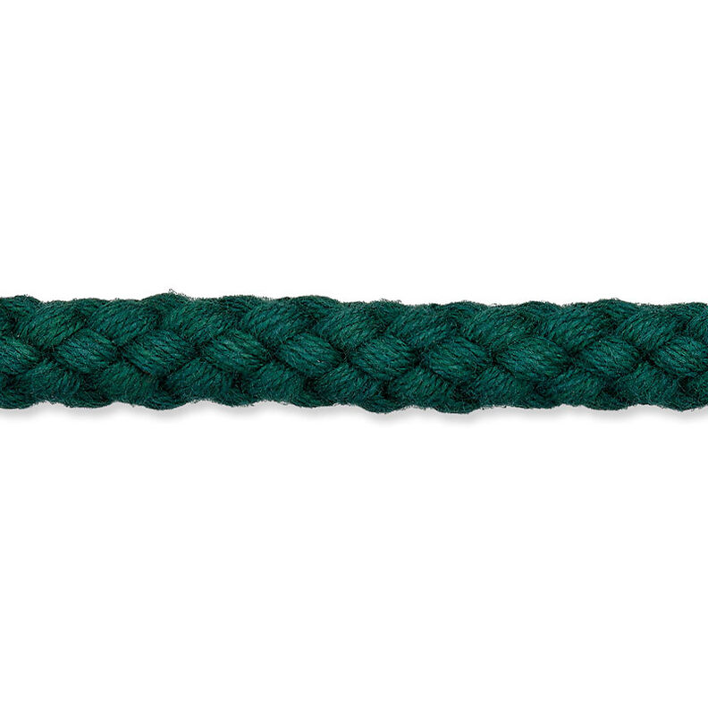 Katoenen koord [Ø 7 mm] – donkergroen,  image number 1