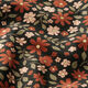 Babyrib Glitter mooie bloemen – zwart/goud metallic,  thumbnail number 2