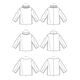 Top, Vogue 9330 | 32 - 48,  thumbnail number 8