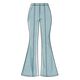 Broek met wijde pijpen, McCall´s 8007| 32-40,  thumbnail number 3