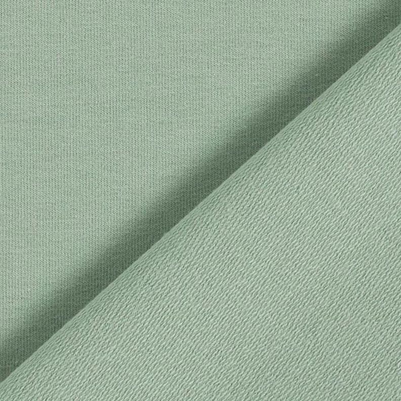 Lichte French Terry effen – riet,  image number 5