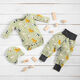 Katoenjersey boerderijdieren – pastelgroen,  thumbnail number 6