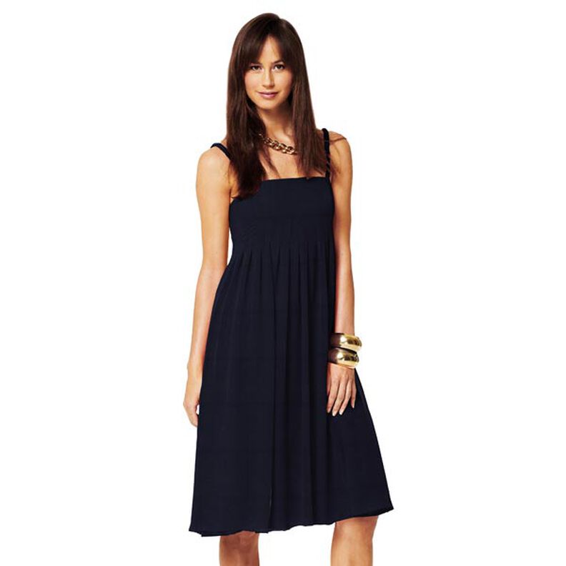 Viscose jersey medium – navy, image number 8
