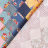GOTS Katoenen batist Patroonmix kleurverloop | TCC x LOOKS by Wolfgang Joop – roze/geel,  thumbnail number 5