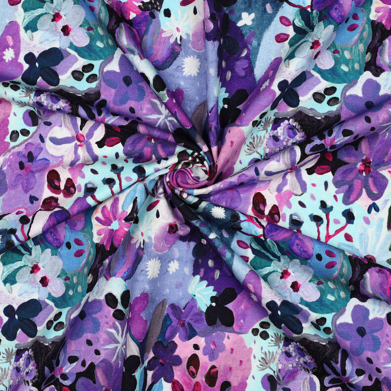 Sweatshirt Settle Petal Digitaal printen | Nerida Hansen – ijsblauw/lila,  image number 3
