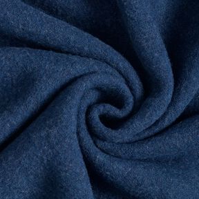 Wolvlies zuiver scheerwol Effen – marineblauw, 