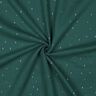 Mousseline/dubbel gehaakte stoffen Rechthoek Foliedruk | Poppy Fabrics – blauwe spar/goud metallic,  thumbnail number 3