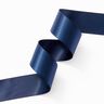 Satijnband [25 mm] – marineblauw,  thumbnail number 3