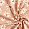 Katoenmix Jersey Bloemetjes – licht oudroze,  thumbnail number 3