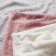 Katoen sherpa effen – oudroze,  thumbnail number 5
