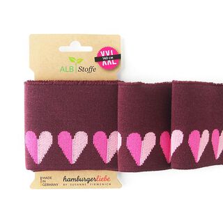 GOTS Biologische boordstof CUFF ME ICON [140 cm | 8 cm] | Albstoffe | Hamburger Liebe, 