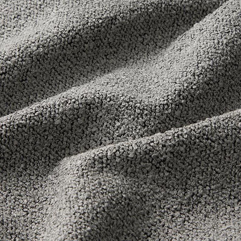 Bekledingsstof bouclé – grijs,  image number 2