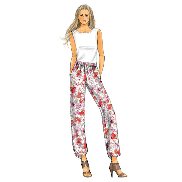 Broek, Butterick 6137|32 - 40, image number 6