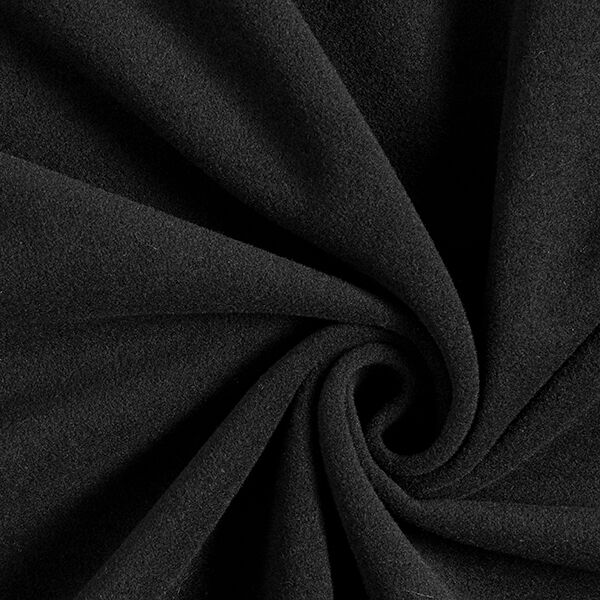 Mantelpluis met gerecyclede wol – zwart,  image number 1