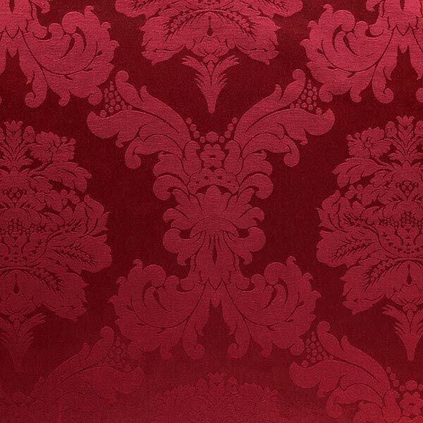 Decostof Jacquard Damasco 280 cm – karmijnrood,  image number 1