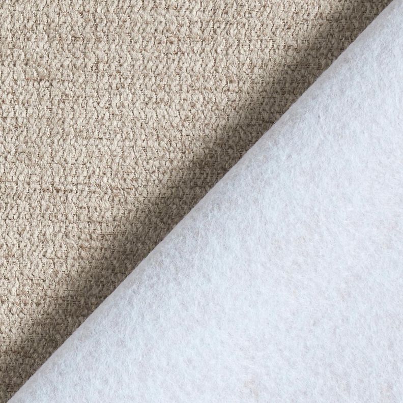 Bekledingsstof zachte stof – licht taupe,  image number 3
