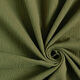 Mousseline/dubbel gehaakte stoffen – olijf,  thumbnail number 1