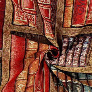 Jacquard gobelin Boekenplank – bruin, 