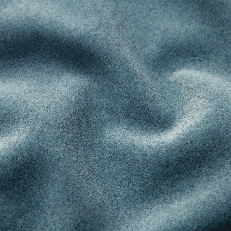 Thermische gordijnstof fijne melange – licht petroleum,  image number 3