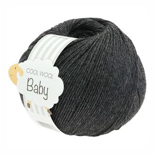 Cool Wool Baby, 50g | Lana Grossa – anthraciet, 
