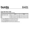 Jurk, Burda 6401 | 34 - 44,  thumbnail number 5